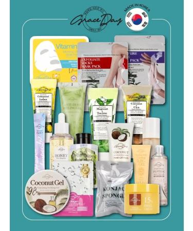 Grace Day Clay mask for the face cleansing Korea 120 ml - Buy Online on GoSupps.com