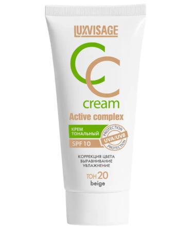 Belarusian cosmetics Tonal CC Facial Cream CC Active Complex SPF 10 tone 20 - Buy Online on GoSupps.com