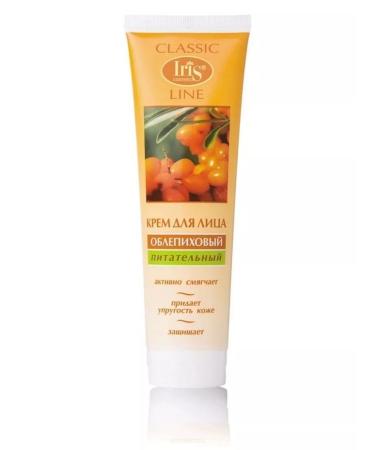 Facial cream "sea buckthorn" nutrient 100ml (IRIS) - Buy Online on GoSupps.com