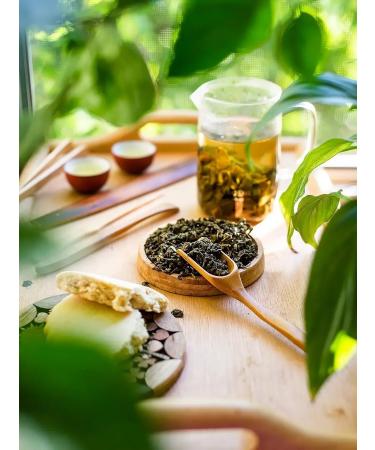 TEA FACTORY Chinese green tea ganpauder of scattered leaf 200g - Buy Online on GoSupps.com