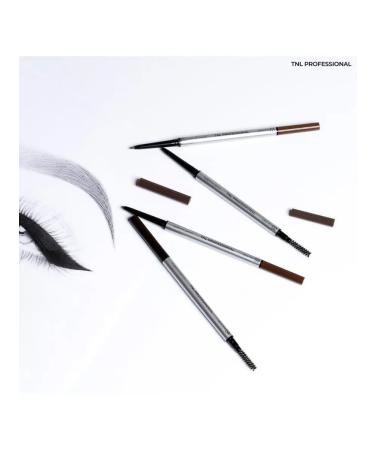 TNL PROFESSIONAL Eyebrow pencil ultra -thin automatic brown - Buy Online on GoSupps.com