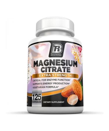 Bri nutrition Magnesi Magnesium 400 mg 125 caps