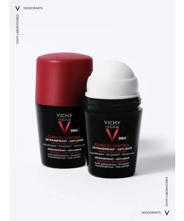 VICHY Homme deodorant antiperspirant 96h 50ml - Buy Online on GoSupps.com