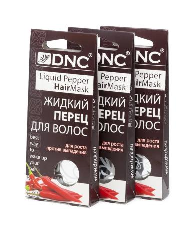 DNC Set of hair masks liquid pepper (3x3x15 ml) - Buy Online on GoSupps.com