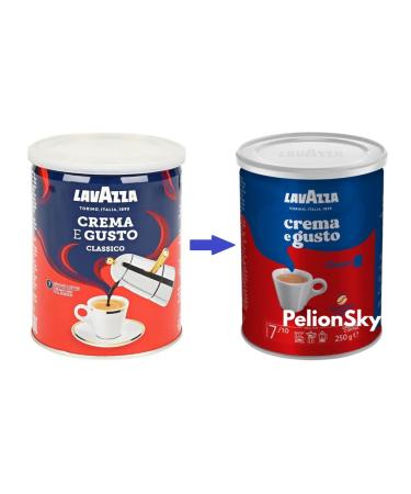 Coffee ground b l lavazza Crema e gusto 250g - Buy Online on GoSupps.com