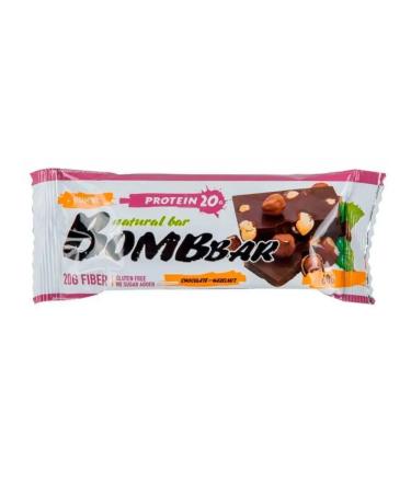 BombBar Uncommoded with protein chocolate-punduk 60g