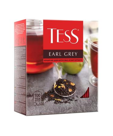 Tea black tess earl Gray 100 bags - Buy Online on GoSupps.com