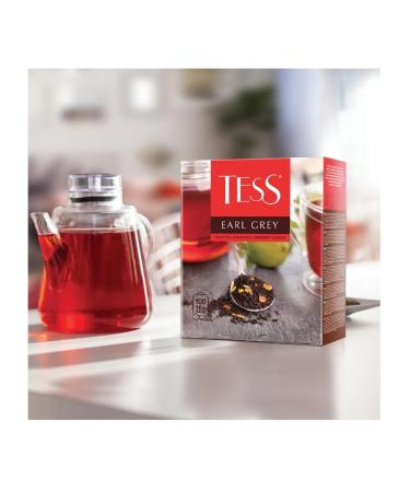 Tea black tess earl Gray 100 bags - Buy Online on GoSupps.com
