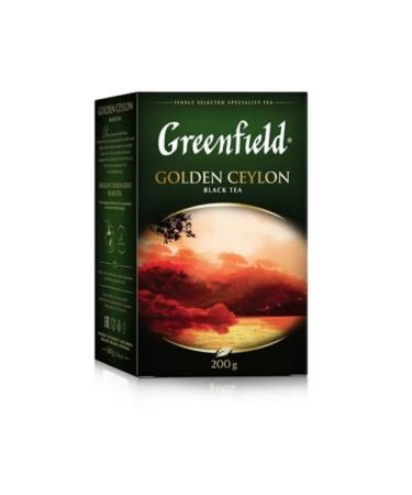 Tea Greenfield Golden Ceylon 200 grams