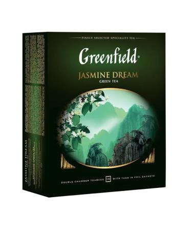 Green Greenfield Jasmine Dream 100 bags
