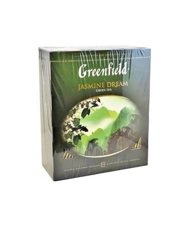 Green Greenfield Jasmine Dream 100 bags - Buy Online on GoSupps.com
