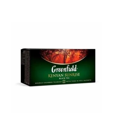 Tea Black Greenfield Kenyan Sunrise 25 bags - Buy Online on GoSupps.com