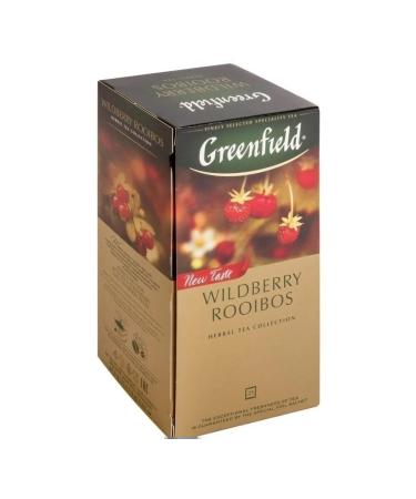 Herbal Greenfield Tea Wildberry Rooibos 25 packages - Buy Online on GoSupps.com