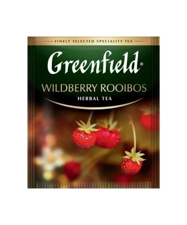 Herbal Greenfield Tea Wildberry Rooibos 25 packages - Buy Online on GoSupps.com