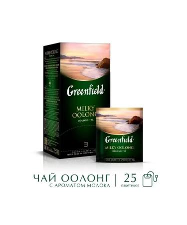 Green Greenfield Milky Oolong 25 bags - Buy Online on GoSupps.com