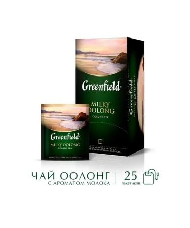 Green Greenfield Milky Oolong 25 bags - Buy Online on GoSupps.com