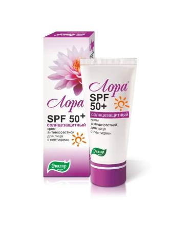 Evalar Laura Cream SPF 50+ with peptides 30g