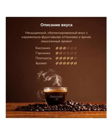 Ambassador Coffee in Platinum Classic capsules 10 pcs - Buy Online on GoSupps.com