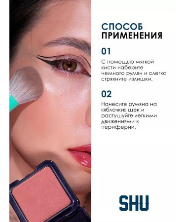 SHU Facial blush compact Cheeky Boom T.36 - Buy Online on GoSupps.com