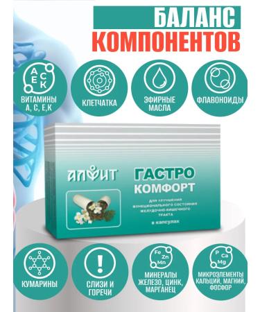 ALFIT Gastrocofor for the stomach and intestines from heartburn and bloating - Buy Online on GoSupps.com