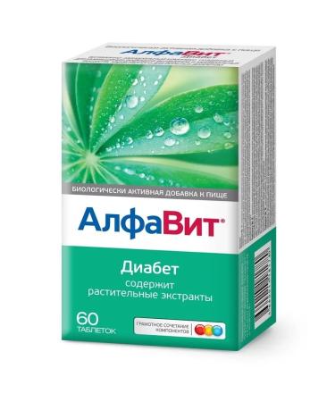 Alphabet Diabetes vitamins 60 pcs