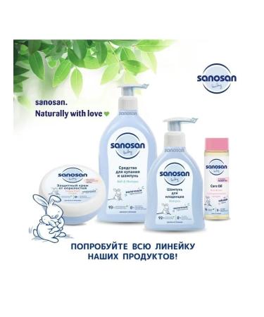 SANOSAN Moisturizer milk with a panthenol of 500 ml - Buy Online on GoSupps.com