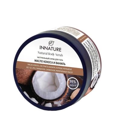 INNATURE Natural salt scrub for the body of coconut and vanilla - Buy Online on GoSupps.com