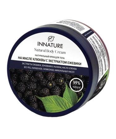 INNATURE Natural body cream with cranberries and blackberry extract