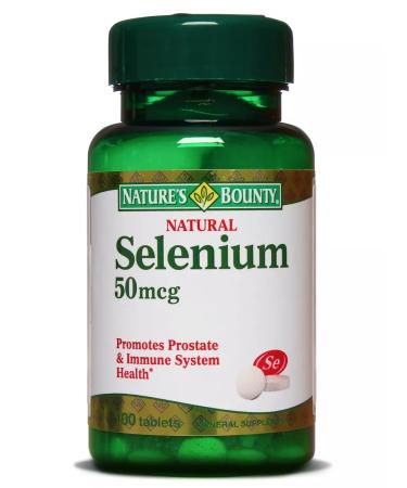 Nature's Bounty Niceche Bounty Selenium 50 g No. 100 - Buy Online on GoSupps.com