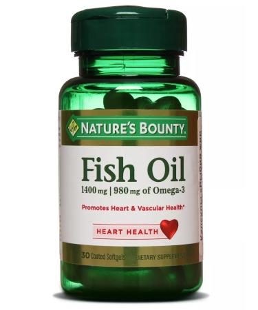 Nature's Bounty Niceche Bounty Fishery Omega 3 1400mg Vitamins and Bades - Buy Online on GoSupps.com