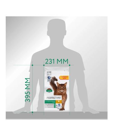 PERFECT FIT Dry food for sterilized cats chicken 3pcs of 2.5 kg - Buy Online on GoSupps.com