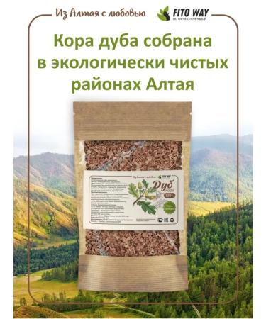 FitoWay Oak bark 120 g oak bark - Buy Online on GoSupps.com