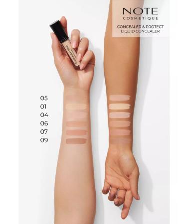 NOTE Cosmetics Conceler Conceal & Protect masking 04 4.5 ml - Buy Online on GoSupps.com