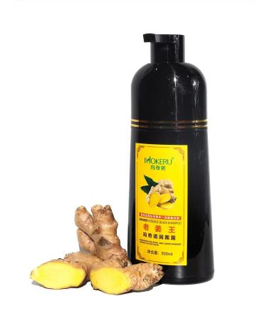 Mokeru Ginger shampoo with gray hair