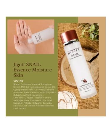 Jigott Facial skin care set based on snail extract - Buy Online on GoSupps.com