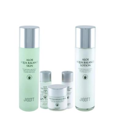 Jigott Face set with aloe Aloe Aqua Balance 3 set - Buy Online on GoSupps.com