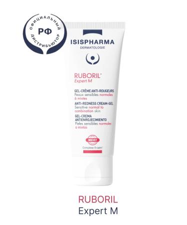 ISISPHARMA Face cream from redness rosacea Ruboril Expert M 40ml