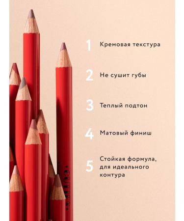 SHU Lip pencil Persistent matte Cuties tone 46 - Buy Online on GoSupps.com