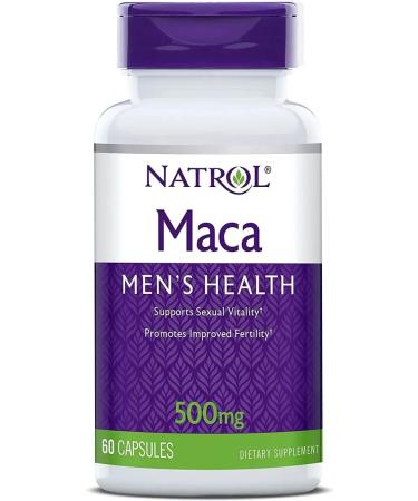 Natrol MACA 500 mg 60 capsules - Peruvian poppy