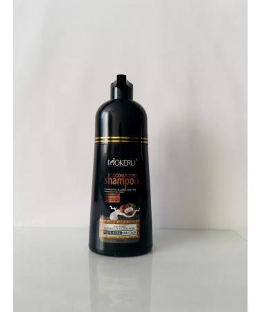 Mokeru Coconut coloring shampoo Dark Brown - Buy Online on GoSupps.com