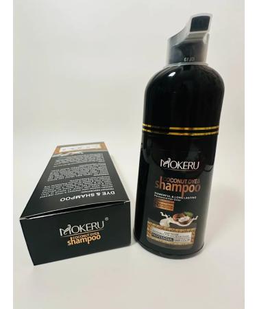 Mokeru Coconut coloring shampoo Dark Brown - Buy Online on GoSupps.com