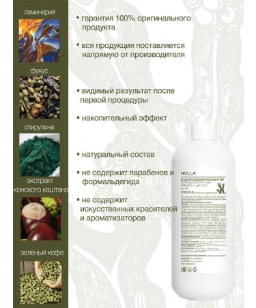 NOLLA naturelle Anti -cellulite concentrate for ginger wraps and citrus - Buy Online on GoSupps.com