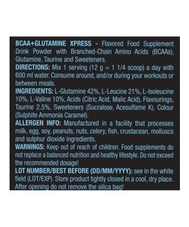 Scitec Nutrition Amino acids BCAA+Glutamine Xpress Bzaa+Glutamin 600g - Buy Online on GoSupps.com