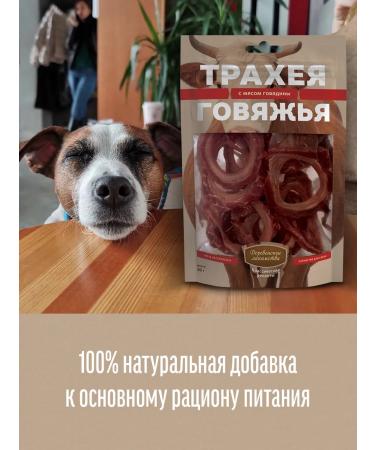 Country delicacies Dog treating "Trache of beef" with beef meat - Buy Online on GoSupps.com