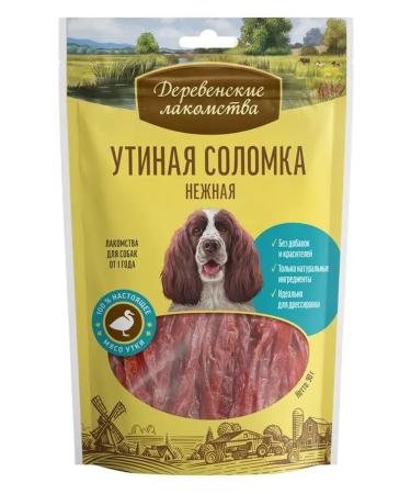 Country delicacies Dog delicacy duck straw tender 90 gr