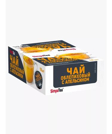 Simpa Tea Tea portioned simpatea sea buckthorn-Apelsin 18 pcs. 45 g - Buy Online on GoSupps.com