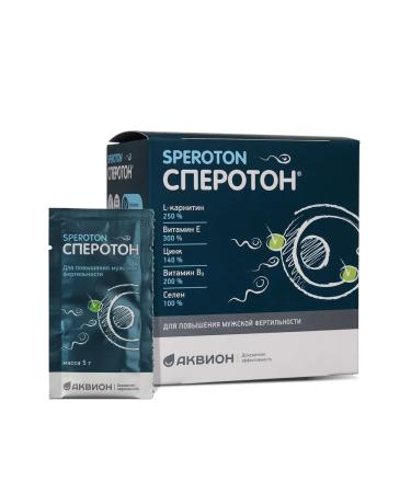 Speroton To increase the number of spermatozoa powder Sasha 30 pcs - Buy Online on GoSupps.com