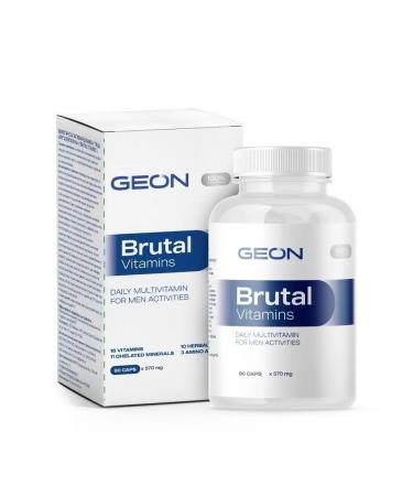 Geon Vitamins for men Brutal vitamins - Buy Online on GoSupps.com