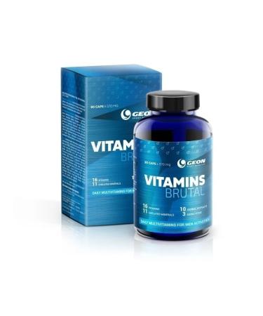 Geon Vitamins for men Brutal vitamins - Buy Online on GoSupps.com