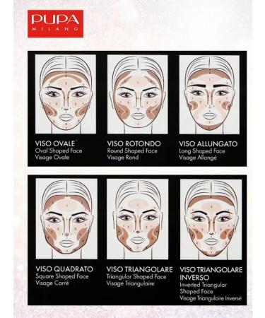 Pupa Navel palette for contouring face with highlighter 003 - Buy Online on GoSupps.com